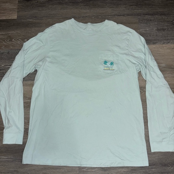 Men’s Vineyard Vines Vacation Hammock Long Sleeve TShirt - Picture 2 of 7